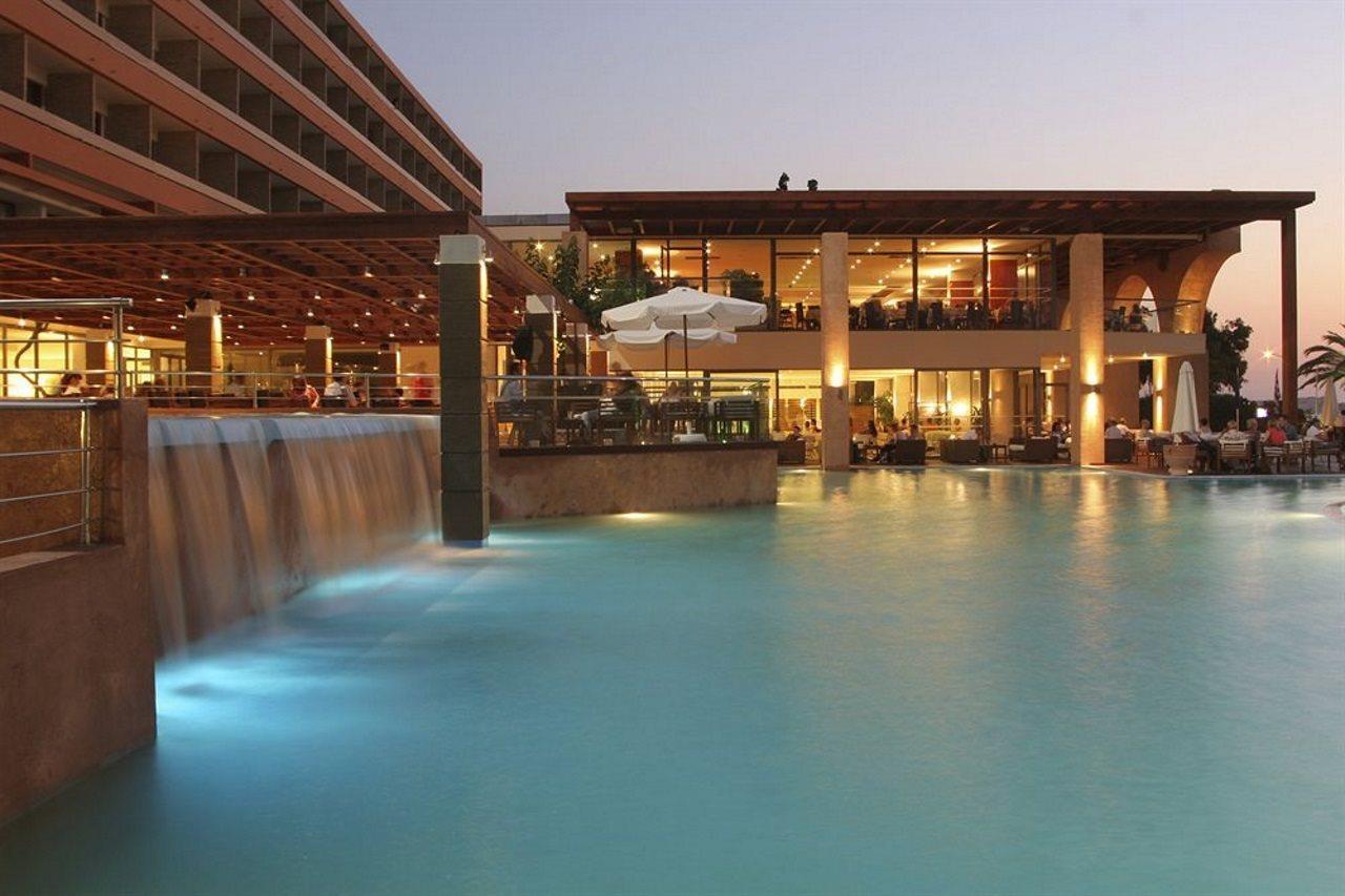 Oceanis Beach Hotel 익시아 외부 사진