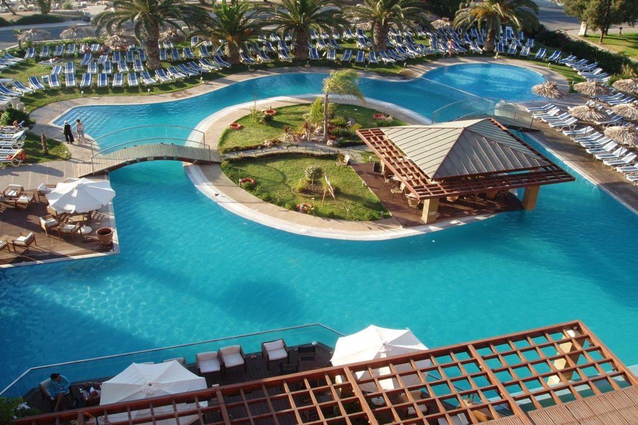 Oceanis Beach Hotel 익시아 외부 사진