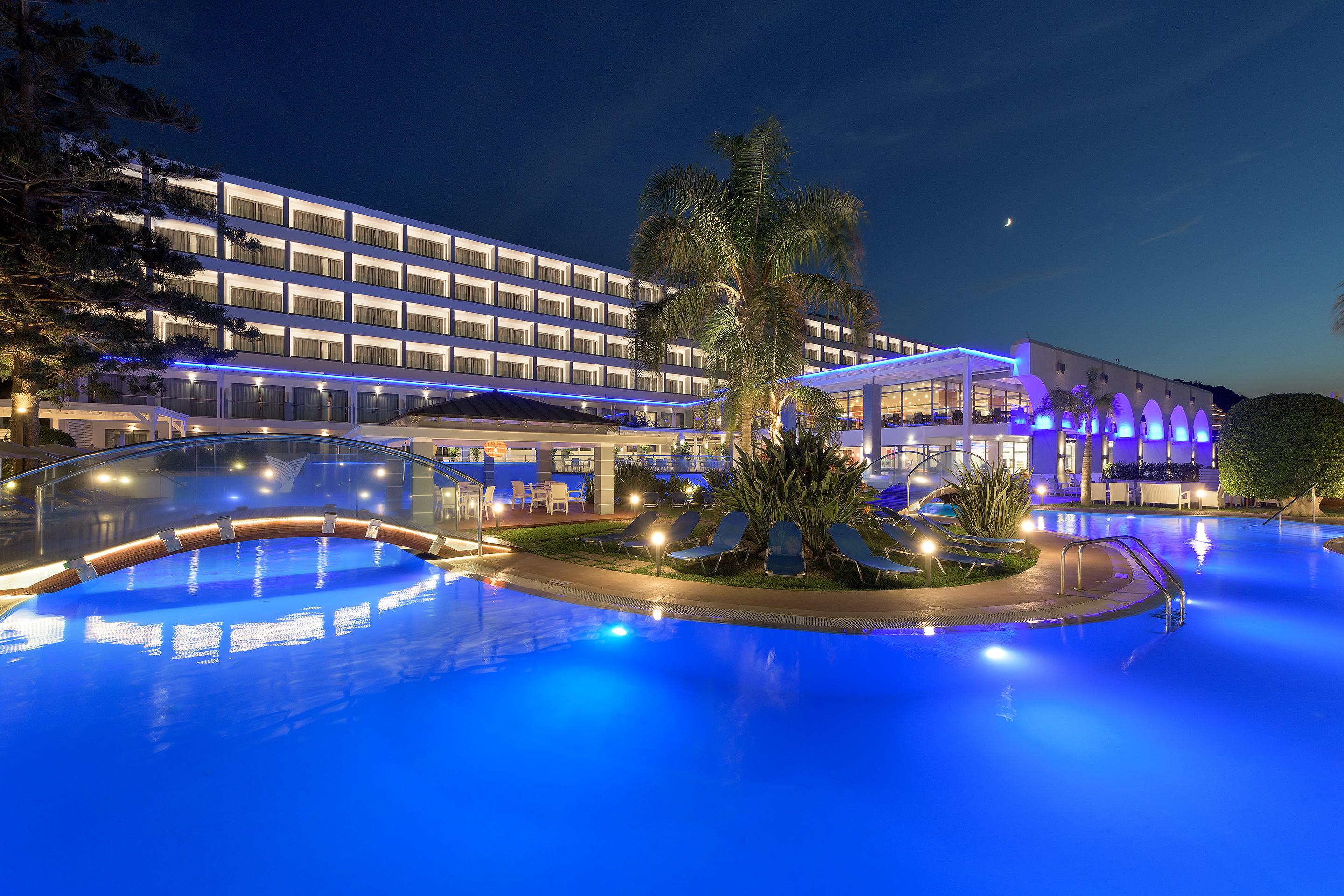 Oceanis Beach Hotel 익시아 외부 사진