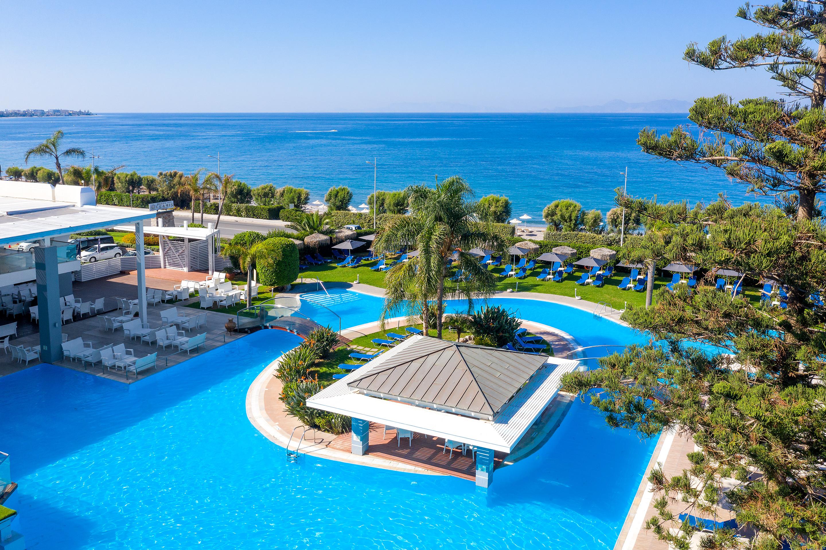 Oceanis Beach Hotel 익시아 외부 사진