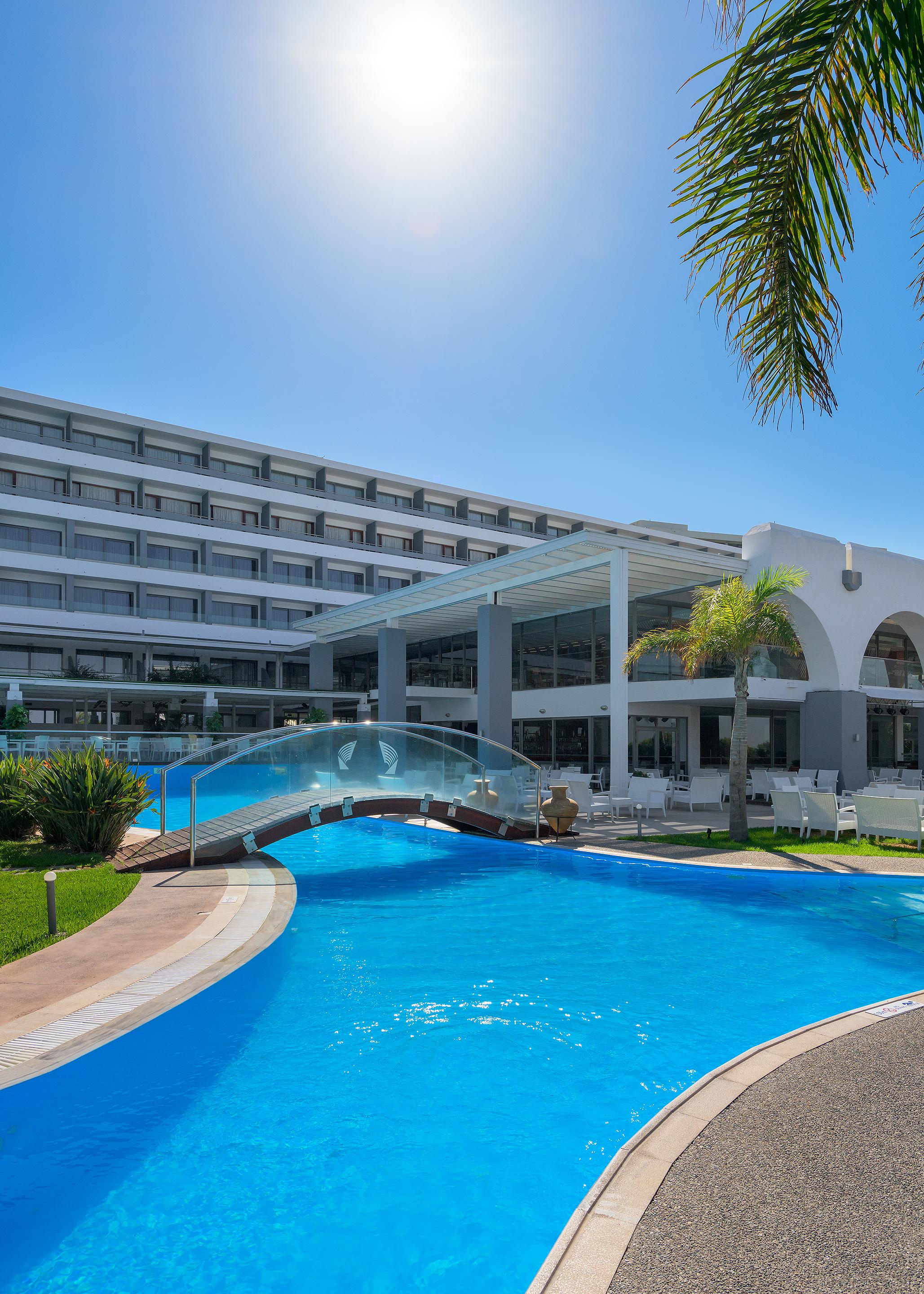 Oceanis Beach Hotel 익시아 외부 사진