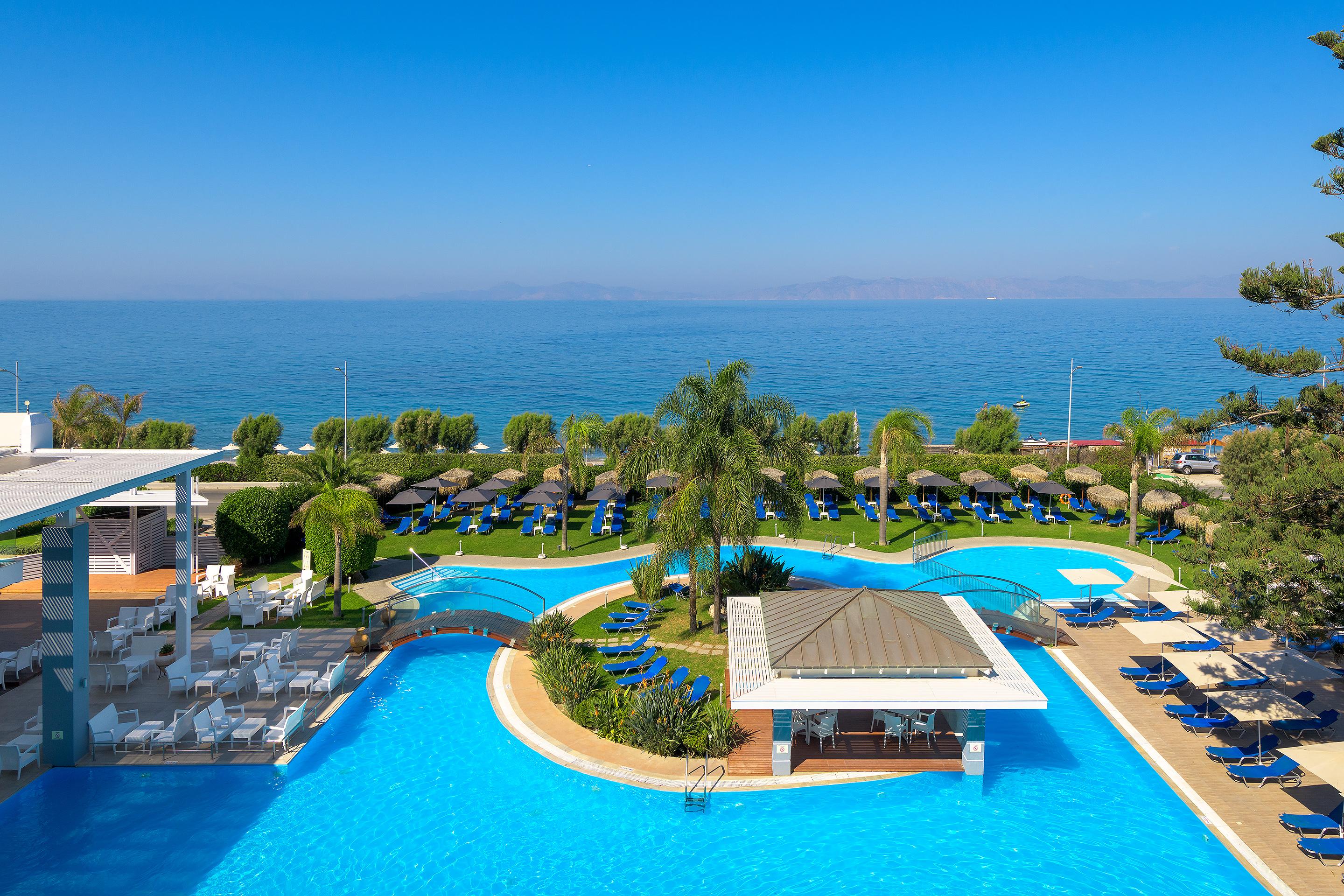 Oceanis Beach Hotel 익시아 외부 사진