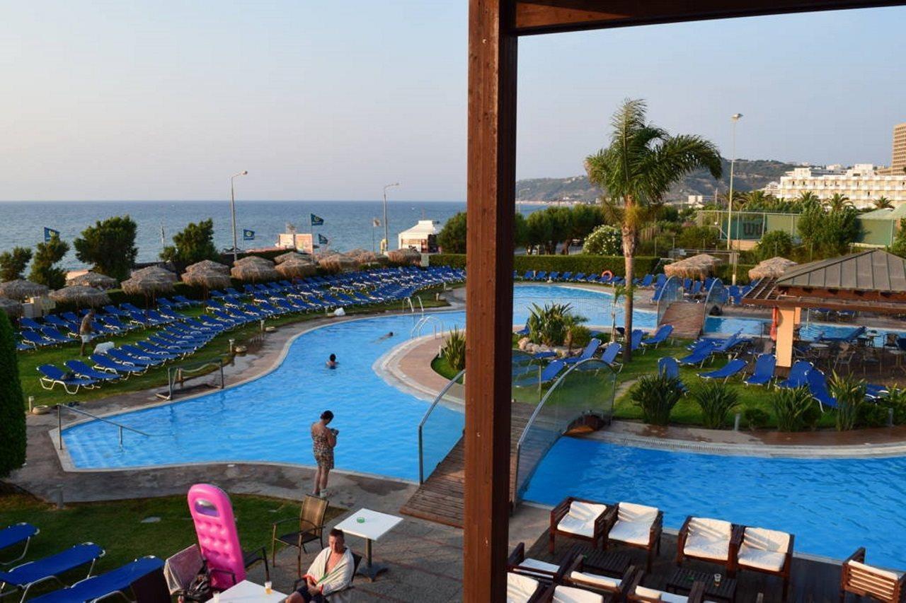 Oceanis Beach Hotel 익시아 외부 사진